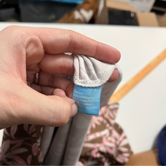 J. Mclaughlin Sophia Catalina Cloth Sheath Dress Brown Pink Bamboo Large K - Picture 5 of 7